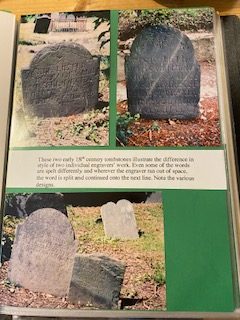 Tombstones in the Old Burial Ground