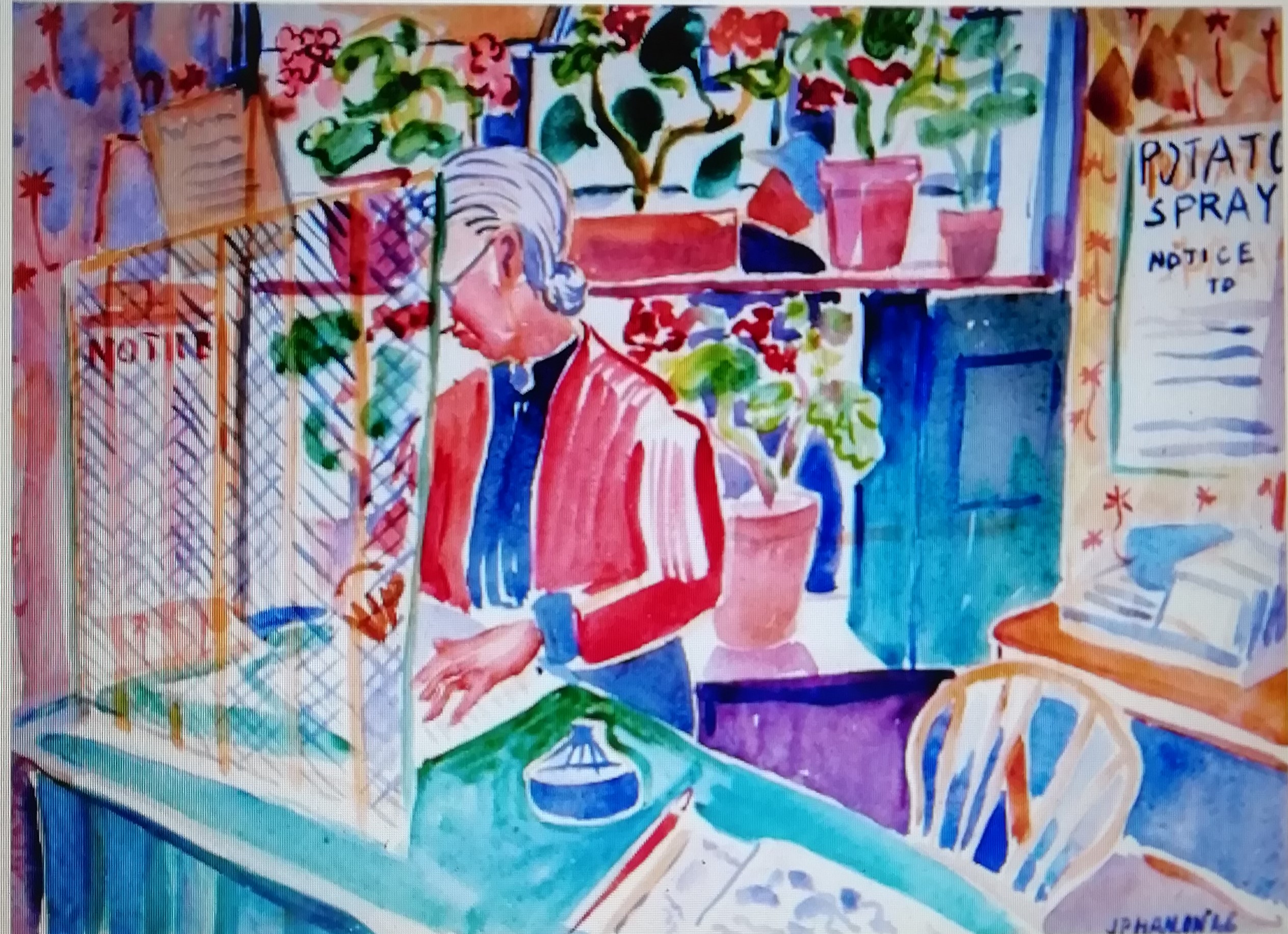 Fr. Jack Hanlon, Irish Modernist Painter 191368 Donard Imaal History