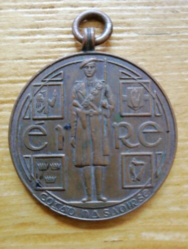 War of Independence medal 1919-1921 awarded to Patrick Whelan | Courtesy of Whelan family