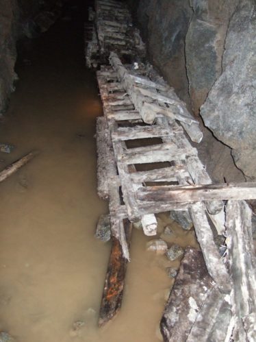 A tunnel in the Fox Rock Mine, Glendasan | Martin Critchley