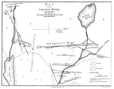 Figure 3 Map of the Luganure Mining District Figure 3 Map of the Luganure Mining District