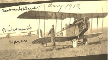 First mid-air wedding, New York  August 1919, photo taken by Bray nurse Josephine Heffernan | Photo: Brian White courtesy of Heffernan family collection