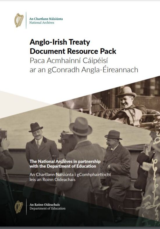 AngloIrish Treaty 1921 National Archives Schools Resource County