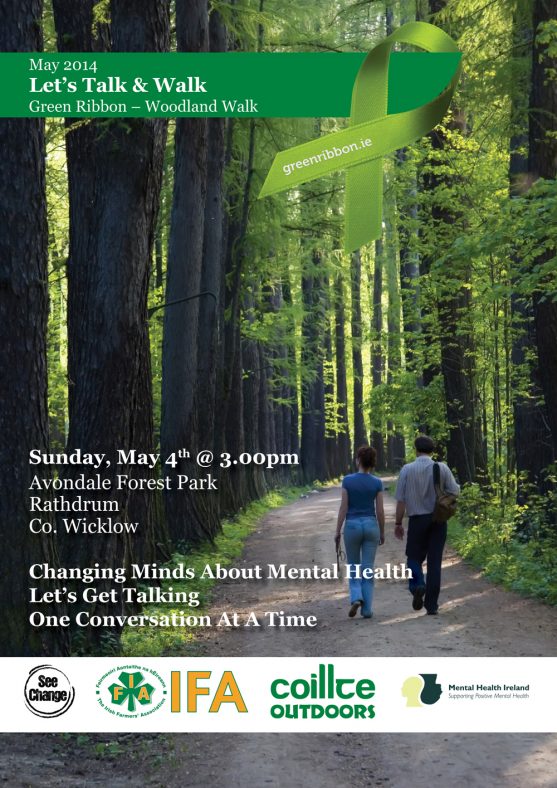 Green Ribbon Walk in Avondale 4th May County Wicklow Heritage