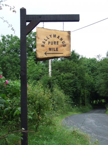 Ballymanus Sign by Askinagap Community | PURE Mile