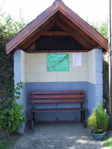 Seat and Map in Old Telephone Box Site Seat and Map in Old Telephone Box Site | PURE Mile