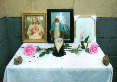Eucharistic Alter in Old Telephone Box Site Eucharistic Alter in Old Telephone Box Site | PURE Mile