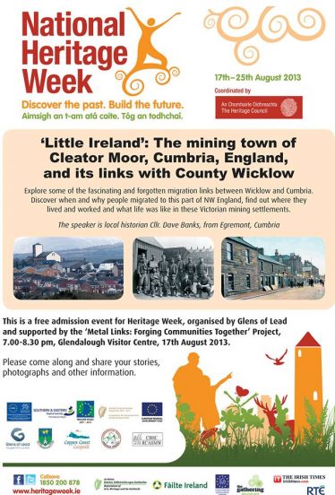 'Little Ireland' The Mining Town of Cleator Moor and its links with Wicklow