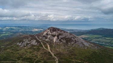 The summit of Great Sugar Loaf