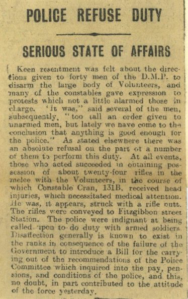 Howth Gun Running, July 1914 Howth Gun Running, July 1914