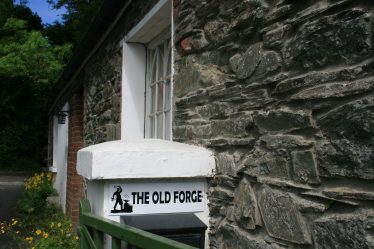 The Old Forge - close up of entrance | Newcastle Residents Association