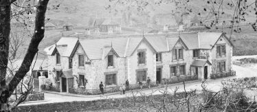 Royal Hotel with garden features behind | Courtesy of the National Library of Ireland