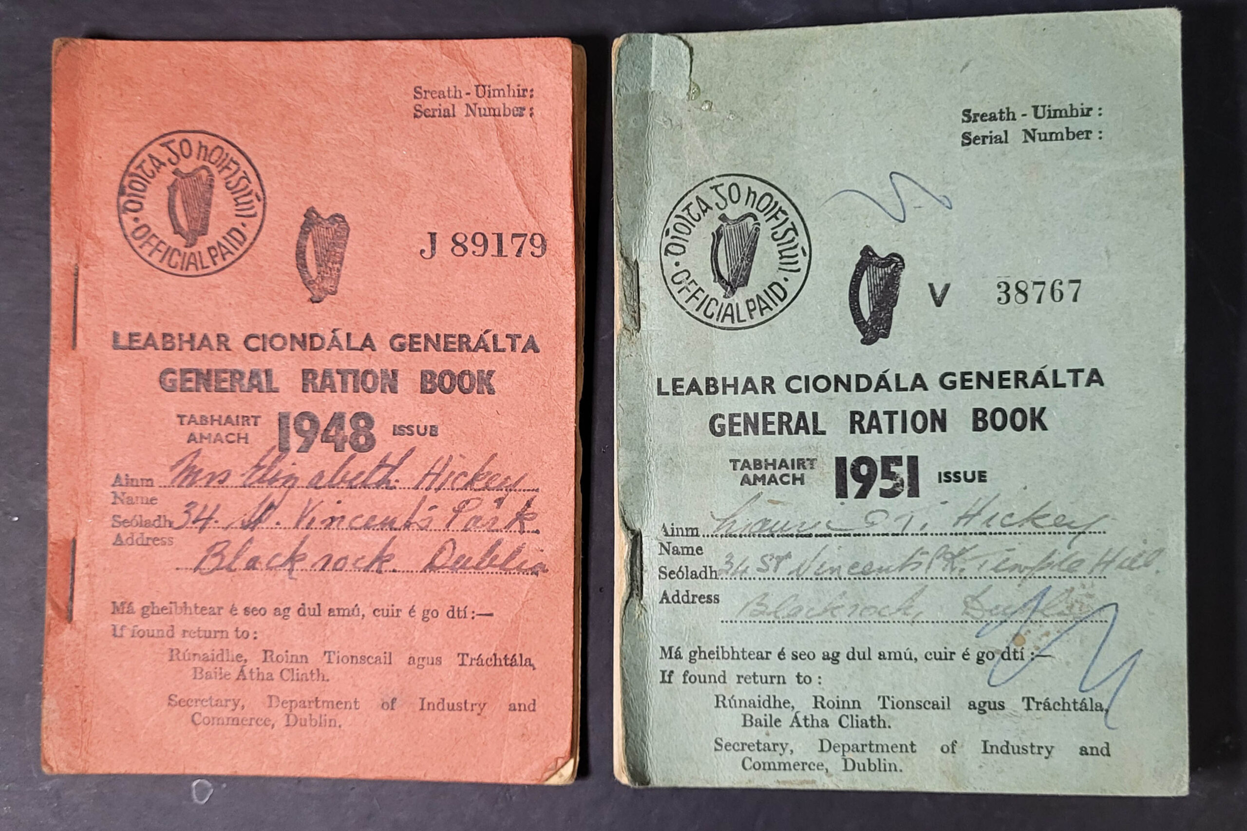 Rationing during the Emergency 1940’s